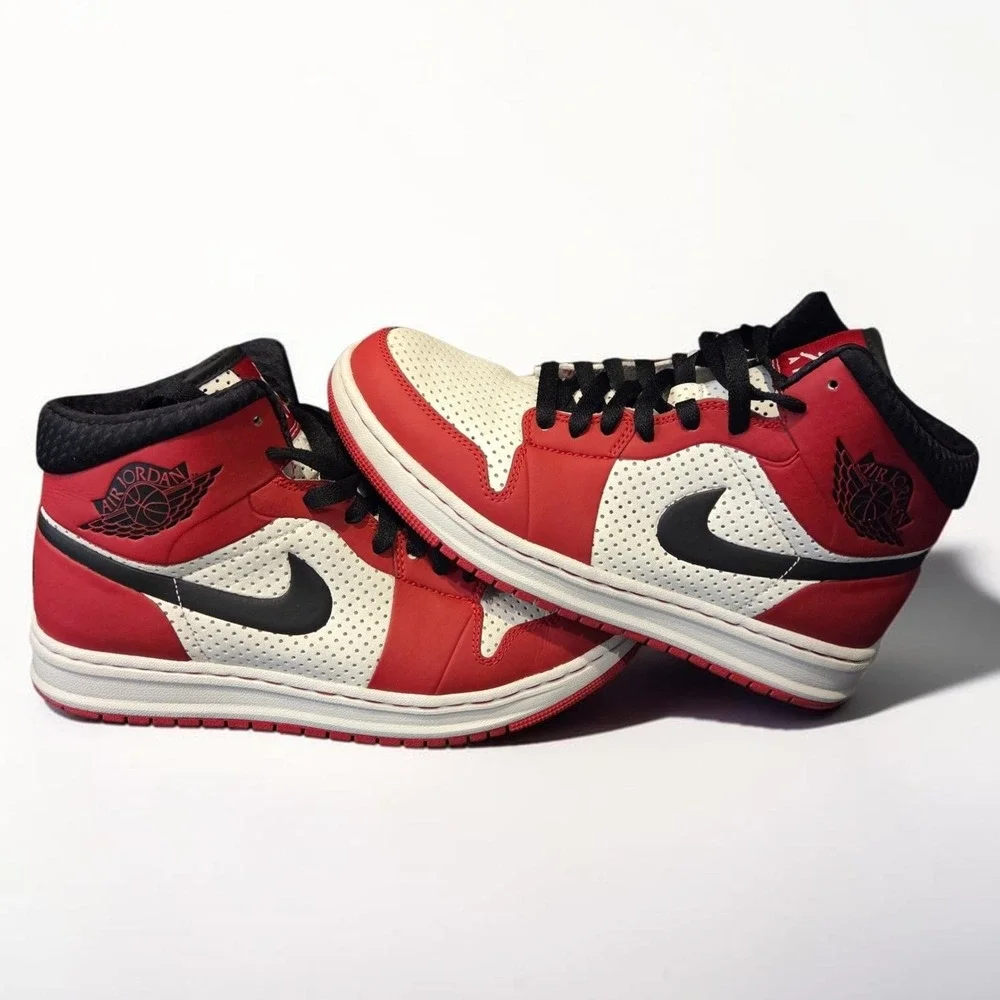 Air Jordan 1 Retro 95 Chicago White Black True Red 392813-101 Mens Basketball